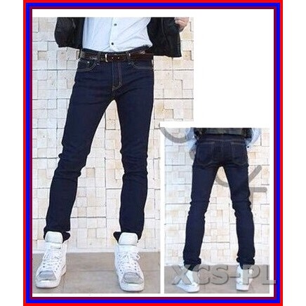 Quần jean nam cao cấp XANH ĐẬM TRƠN 05 chất giãn cực đẹp không xù lông, không ra màu 05txanh1