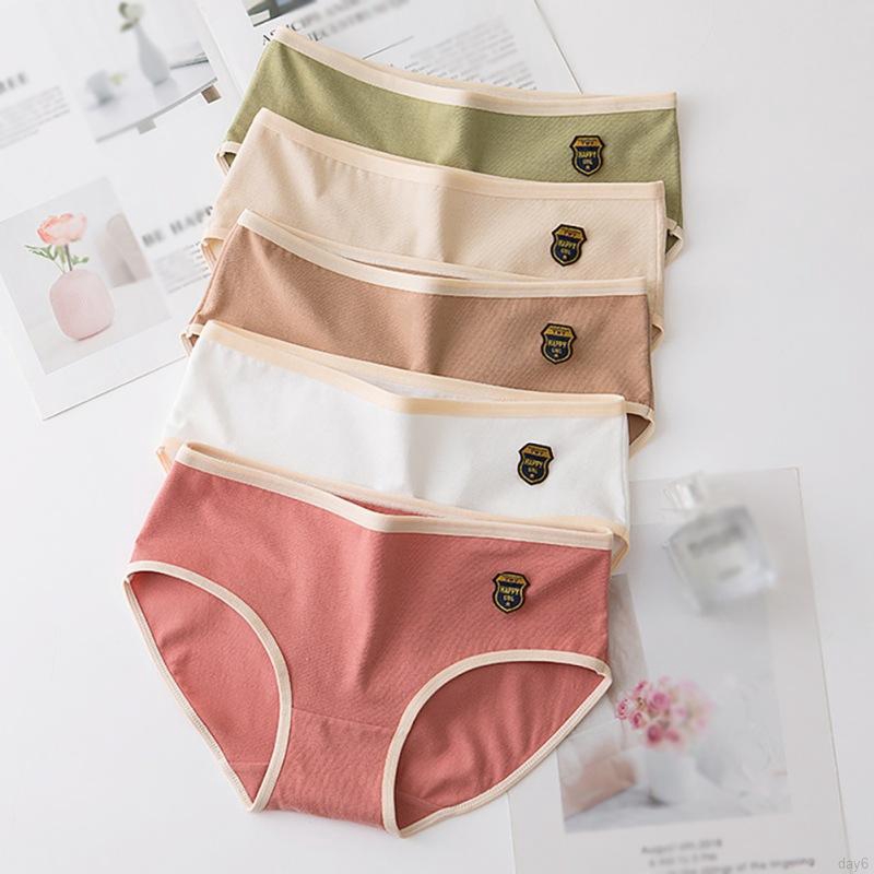 Quần Lót Cotton Thoáng Khí Thoải Mái Theo Phong Cách Hàn Quốc