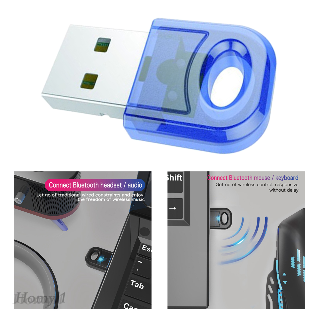 Usb Kết Nối Âm Thanh Bluetooth Không Dây 1mmyl Cho Pc Laptop | BigBuy360 - bigbuy360.vn