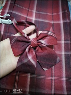 【Thuỷ Thanh Dã】Váy jk đỏ dài 45cm
