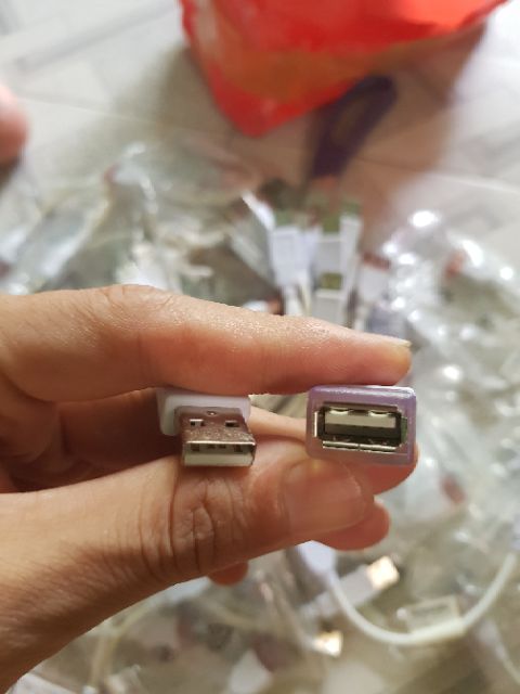 Cáp nối dài USB - chuẩn usb 2.0 , dây dài 22cm