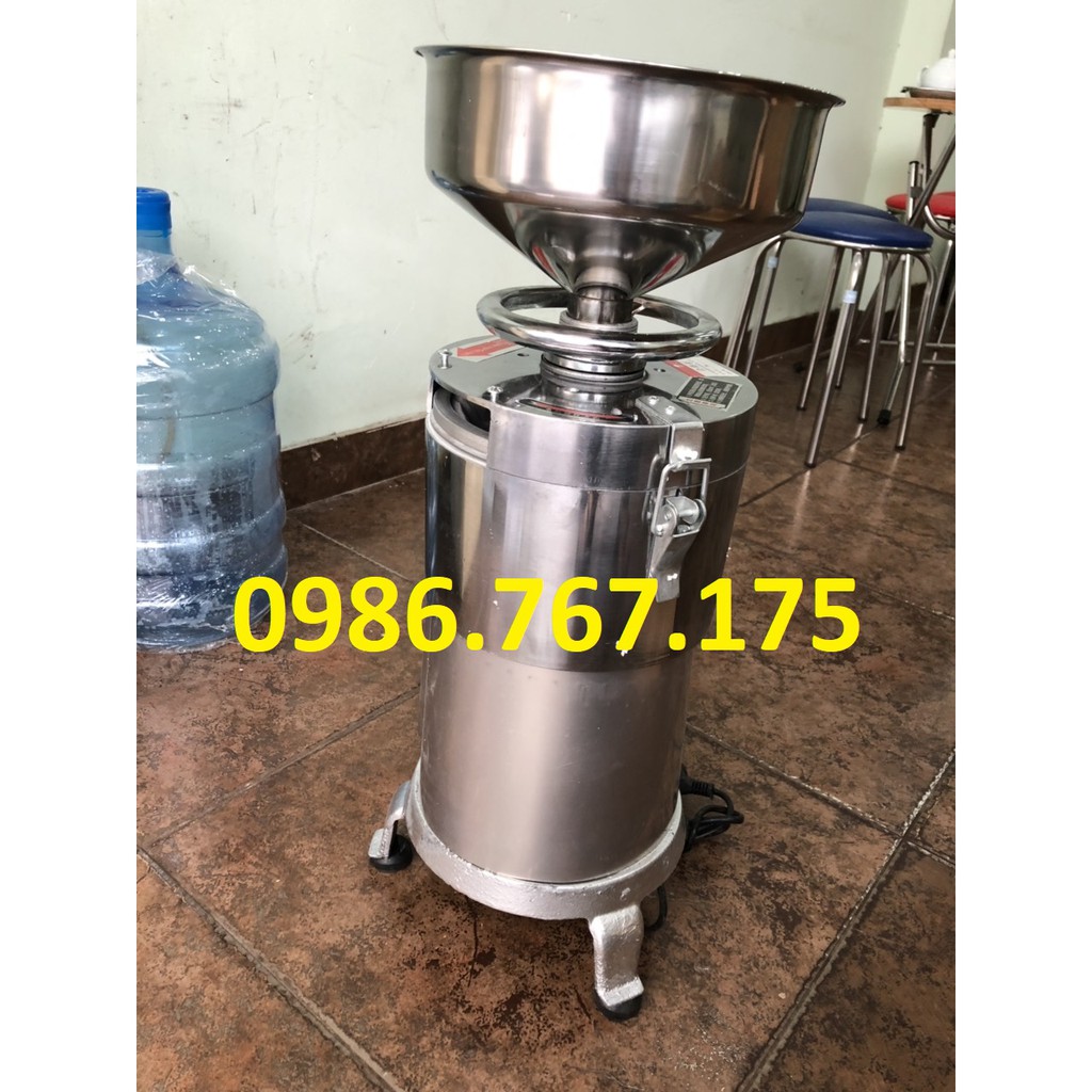 Máy làm sữa bắp, sữa đậu nành, vừa xay vừa lọc tách bã 20kg/h