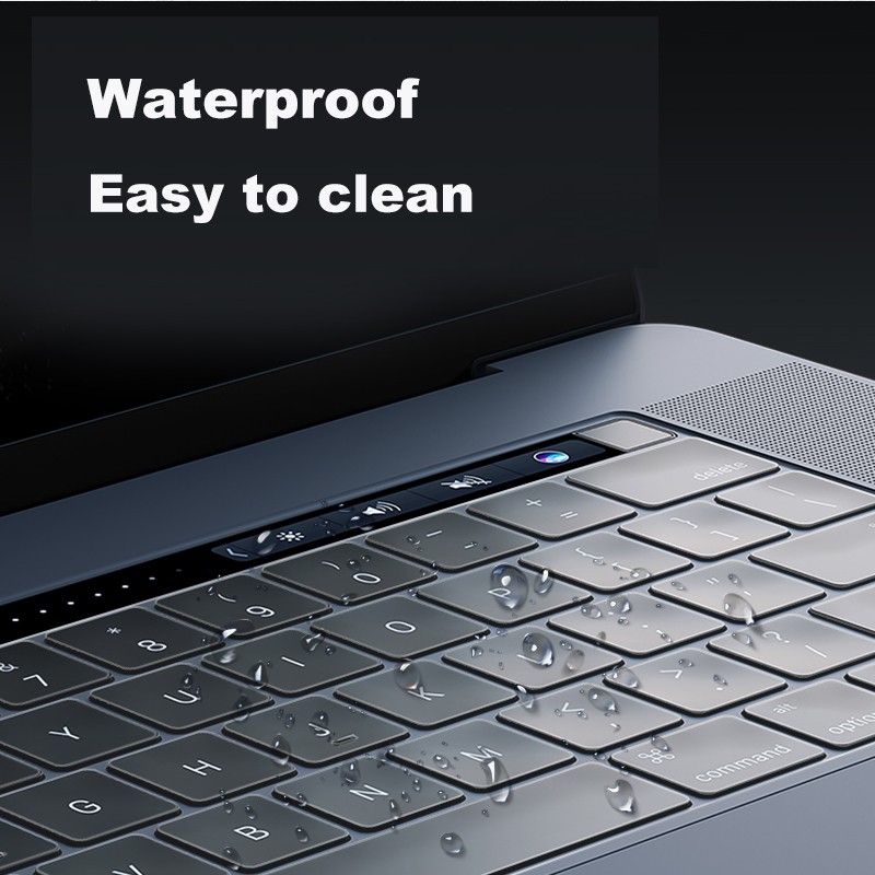 Transparent TPU Keyboard Stickers For Macbook Pro Air 11 12 13 15" Touch Bar 2019 2018 2020 A2179 New 13.3 16 Inch 2020 A2251 A2289 A2141