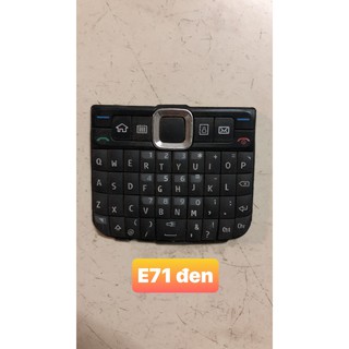 [ Giá siêu rẻ,chính hãng 100% ]  BÀN PHÍM NOKIA E71 MÀU ĐEN