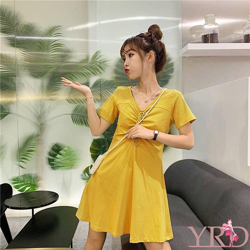 Đầm ren hoa tay ngắn phong cách mùa hè cho phái nữ | BigBuy360 - bigbuy360.vn