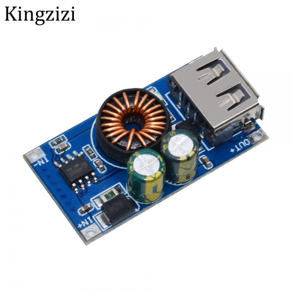 Mô Đun Hạ Áp USB DC 12v 24V Sang qc2.0 qc3.0 Sạc Nhanh Cho Apple Huawei