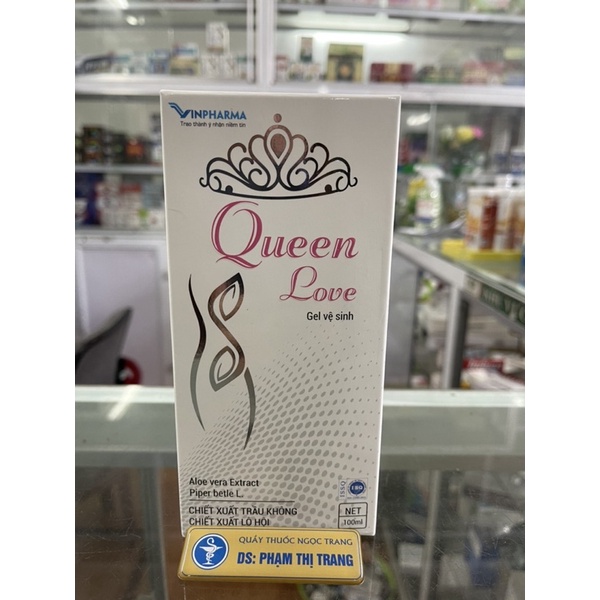 Dung dịch vệ sinh QUEEN LOVE _ hương thơm quyến rũ, sạch nấm ngừa viêmmm