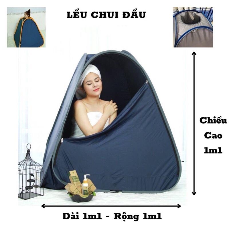 Lều Xông Hơi tự bung gấp gọn tại nhà - Lều xông hơi sau sinh bảo hành 18 tháng
