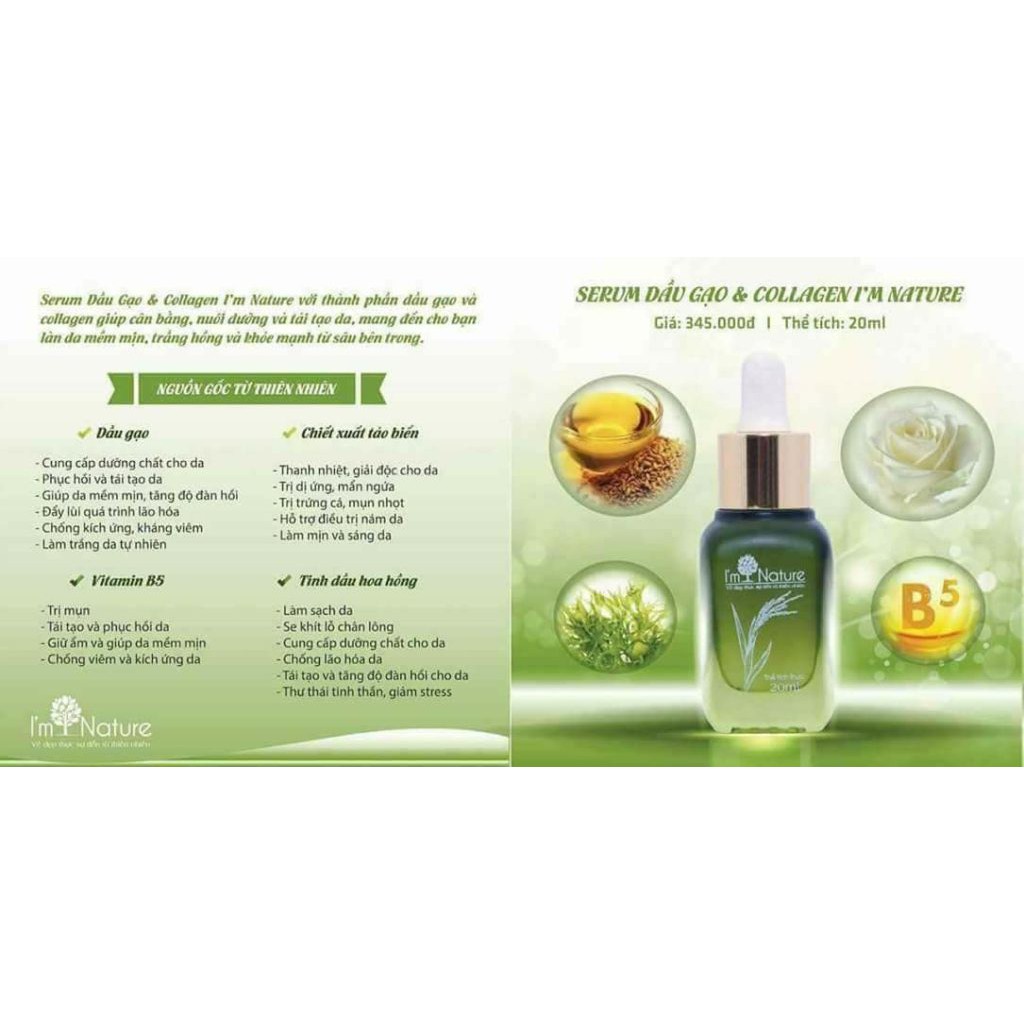 Serum Dầu Gạo I’m Nature | BigBuy360 - bigbuy360.vn