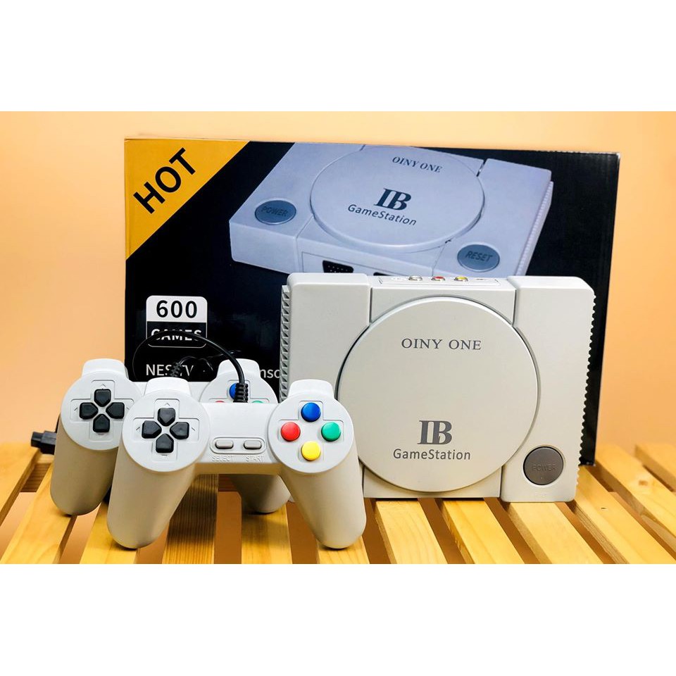 Máy Chơi Game 4 Nút HDMI 628 trò Nes+20 trò Ps1 , Máy chơi game cầm tay - Tay cầm
