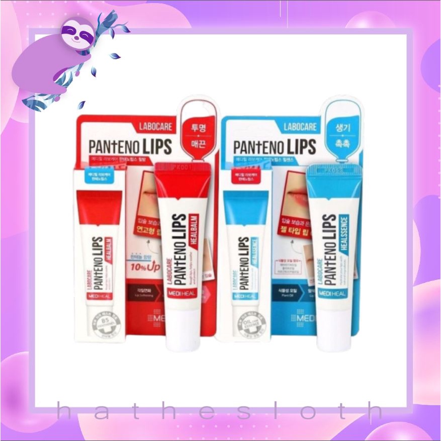 Son Dưỡng Môi Mediheal Labocare Pantenolips 10ml Healssence K40 & Healbalm K39 - Hàn Quốc Chính Hãngo