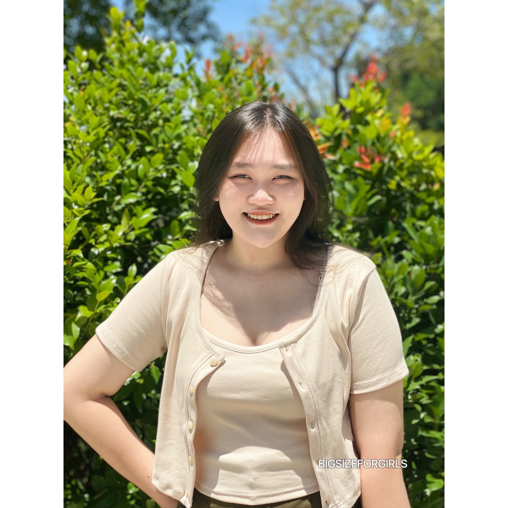 SET ÁO CROP BIGSIZE