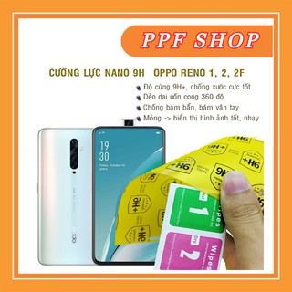 Kính cường lực dẻo nano 9H Oppo Reno 1, 2, 2F