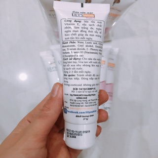 Sữa rửa mặt Lily's White
