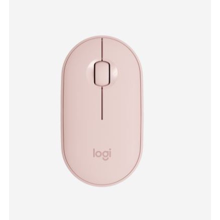 Chuột không dây Logitech Pebble M350 (Trắng/Đen/Hồng) Kết nối Bluetooth hoặc đầu thu 2.4 GHz