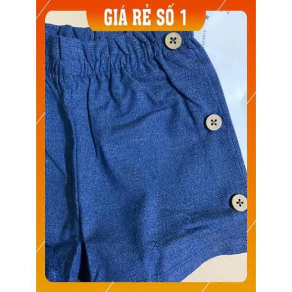 [Mã SR14MAY5 giảm 20K đơn 50K] Hàng chính hãng Quần bò bé gái chaang/ size 6-36m