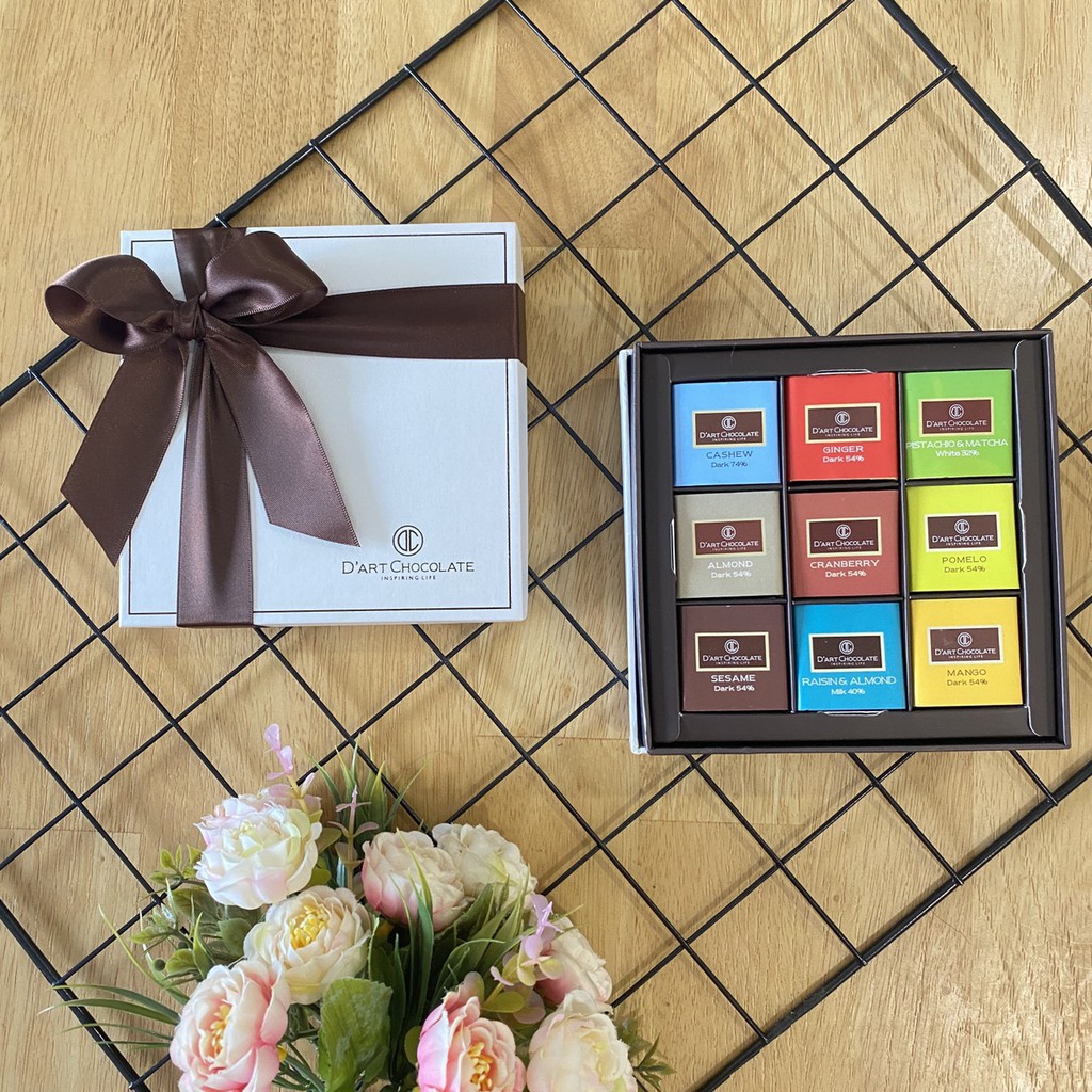 Socola vị trái cây & hạt| Hộp Socola 36 viên Nut & Fruit Chocolate| Thương hiệu D'art Chocolate | BigBuy360 - bigbuy360.vn