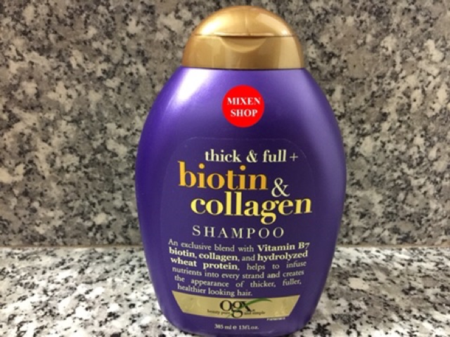 Dầu gội Biotin Collagen 385ml USA