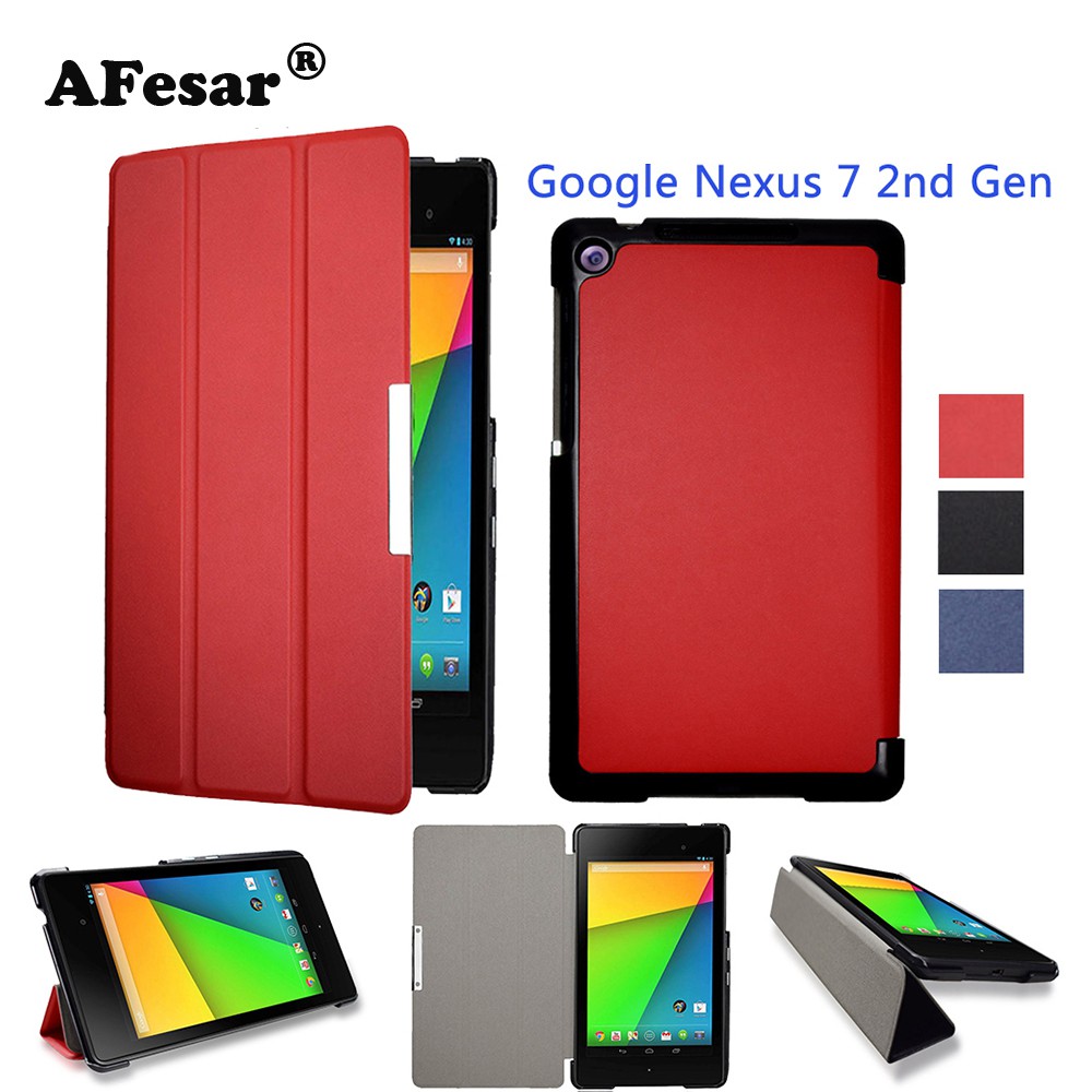 Bao da máy tính bảng PU có thể làm giá đứng cho ASUS Google Nexus 7 FHD thế hệ thứ 2 | BigBuy360 - bigbuy360.vn