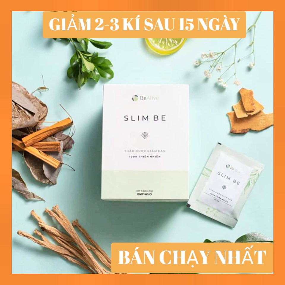 (BEALIVE) Thực phẩm bảo vệ sức khỏe SLIM BE chính hãng giúp giảm 2-3 kí sau 15 ngày