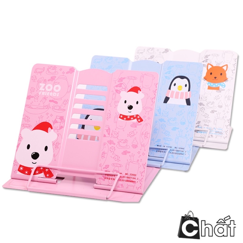 Kẹp sách chống cận đủ màu xanh hồng