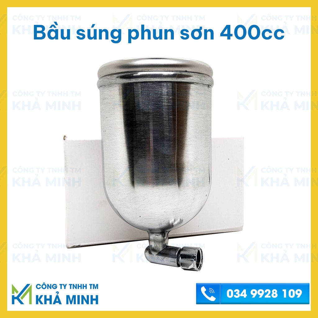 Cốc đựng sơn, bầu súng phun sơn 400ml