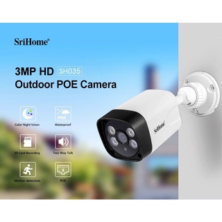 Camera srihome SH035 3.0MP ngoài trời siêu nét