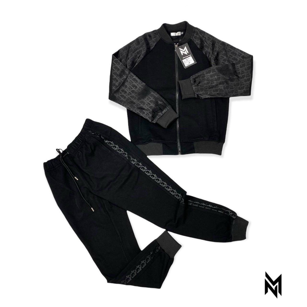 Đồ bộ nỉ nam - Bộ thu đông dài tay khóa DO chất liệu Nỉ Cotton bóng cao cấp phong cách trẻ trung năng động - HD04