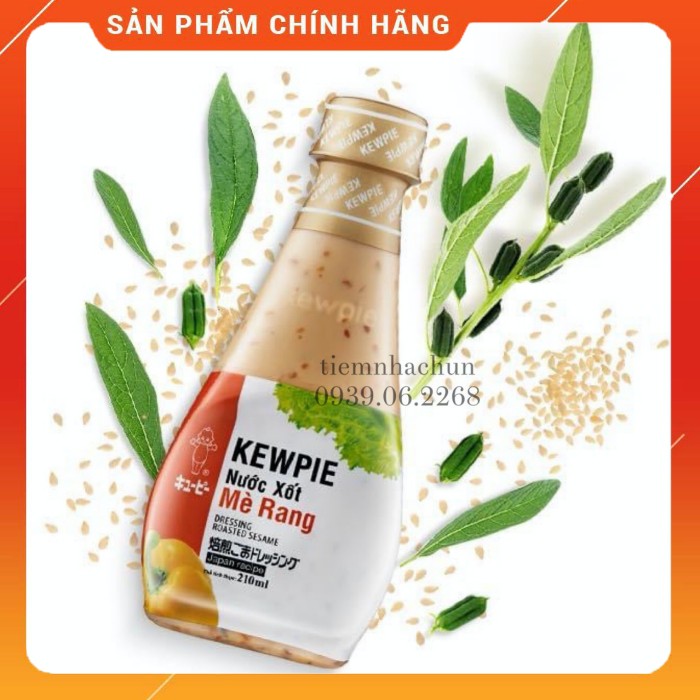 [DATE 7/2022] Nước Xốt Mè Rang Kewpie chai 210ml