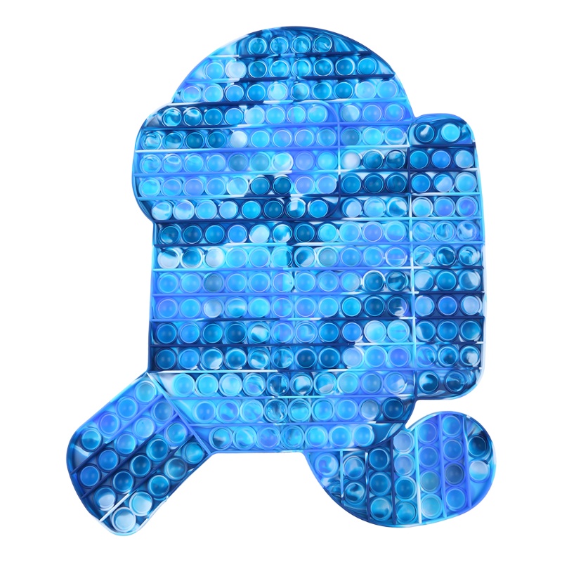 Đồ Chơi Fidget Mềm Hình Sói / Trái Tim / Túi Bong Bóng Anxi Giúp Giảm Căng Thẳng