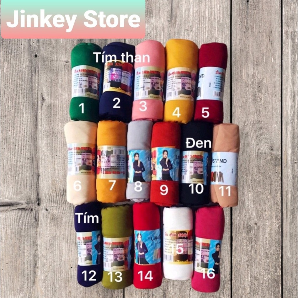 Áo Giữ Nhiêt Nữ cổ cao 3cm [ Siêu Hot ] chất liệu cotton lạnh dài tay body co giãn , siêu xinh, sang chảnh.