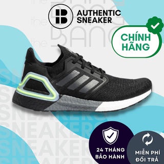 Giày ultra boost 20 "black white green" fy3452 - hàng chính hãng - the bang sneakers