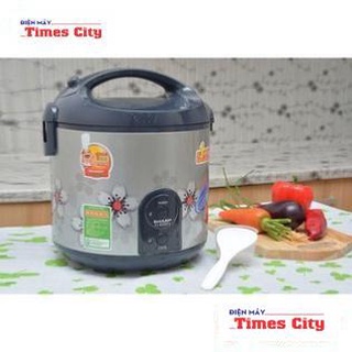 Nồi Cơm Điện Nắp Gài Sharp KSR231STVSS 2.2L
