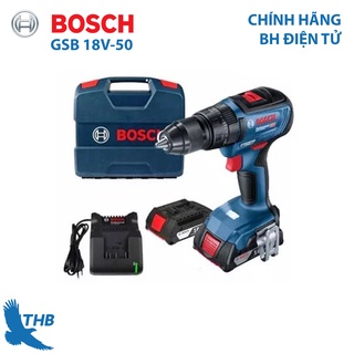 Máy khoan động lực dùng pin bosch gsb 18v-50