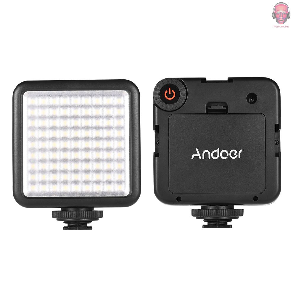 Bảng Ổn Định Đèn Led Andoer W81 Audini 6.5w 6000k Cho Dji Ronin-S Osmo Mobile 2 Zhiyun Smooth 4 Gimbal