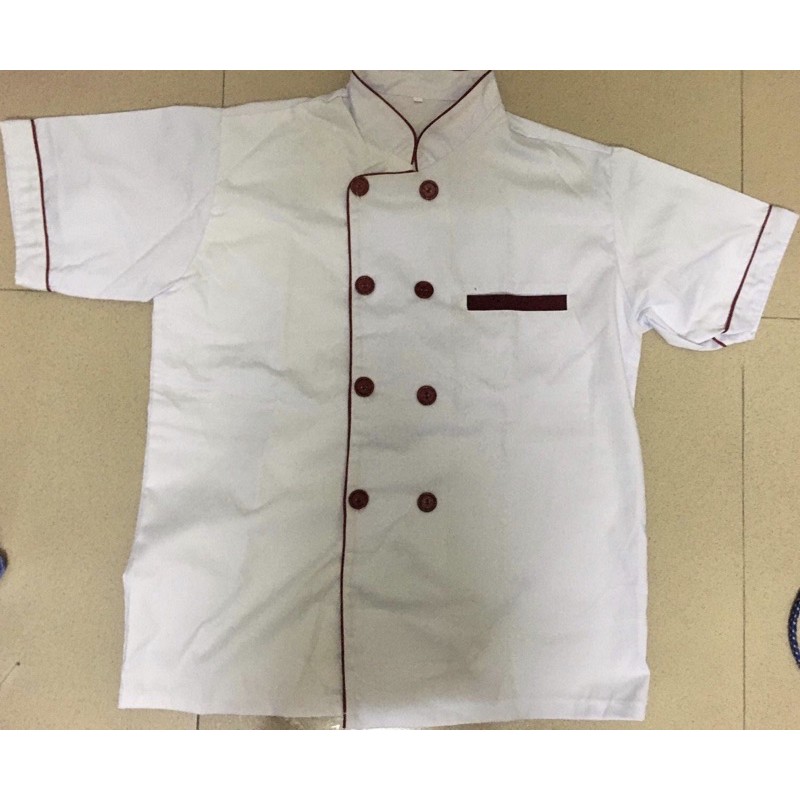 Sét 4 áo bếp cộc tay