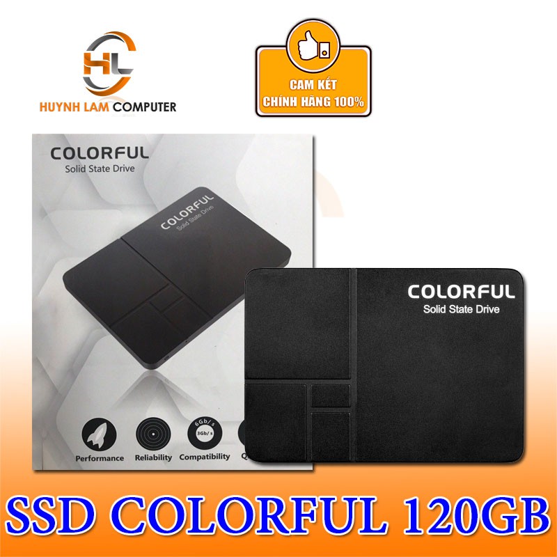 [Mã ELMS5 giảm 7% đơn 300K] Ổ cứng SSD 120GB Colorful SL300 NWH Phân phối