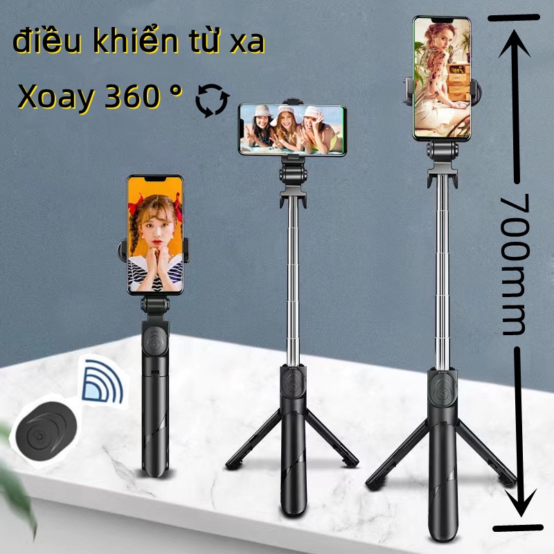 Gậy chụp ảnh selfie có bluetooth 3 chân đa năng chụp hình giá đỡ điện thoại livestream