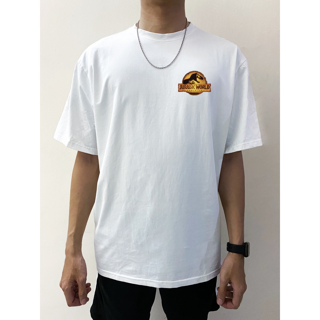 Áo thun Jurassic World Cổ Tròn Cotton - Form Đẹp Unisex 2024
