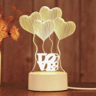 Đèn ngủ 3D trang trí NNTB