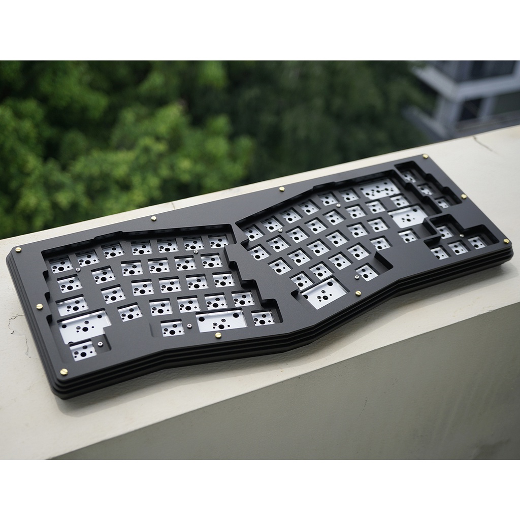 [Keyboard Kit] Bàn phím cơ Borderland (layout Arisu, công thái học Ergonomic, Hotswap)