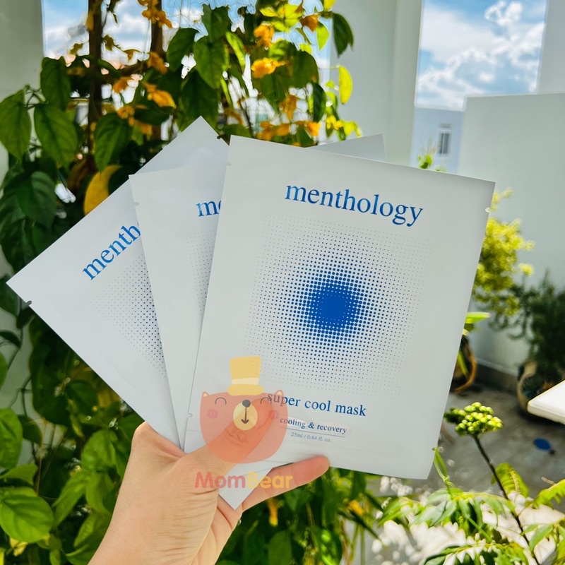 Mặt Nạ Làm Lạnh Tê Mát Da Menthology Super Cool Mask 25ml