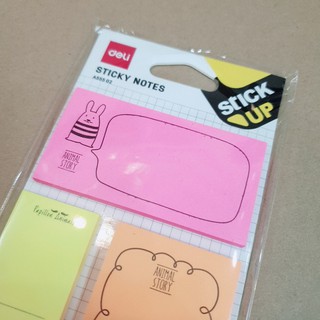 Giấy nhắn hình - Giấy note hình Deli A55502