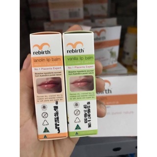 Son dưỡng môi nhau thai cừu úc - rebirth lanolin