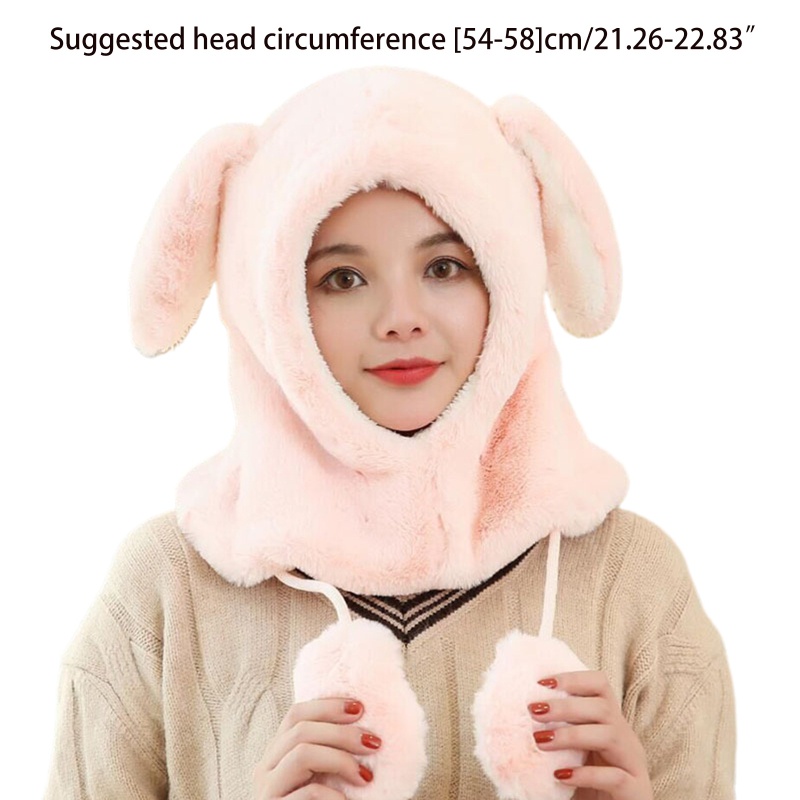 Mũ Trùm Đầu Che Tai Chống Gió Tiện Dụng Khi Trượt Tuyết