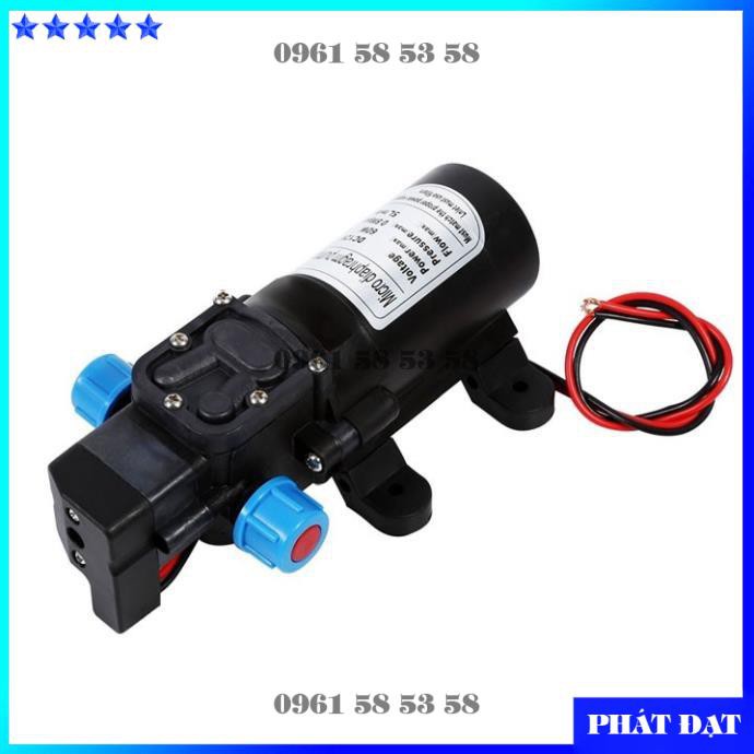 ❤️SIÊU RẺ❤️Máy bơm tăng áp mini 12v tự động ngắt cho máy giặt máy phun sương tưới lan rửa xe gia đình (DCG)