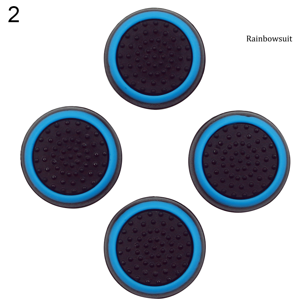 Set 4 nắp silicon bảo vệ nút bấm điều khiển chơi Game Ps3 Ps4 Xbox One với thiết kế độc đáo