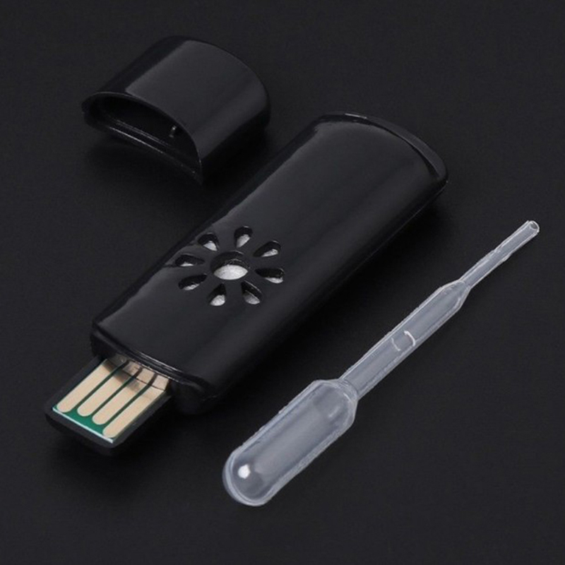 Máy Khuếch Tán Tinh Dầu Tạo Độ Ẩm Không Khí Mini Usb Dành Cho Xe Hơi