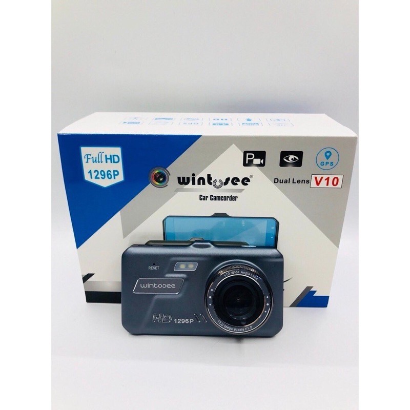 [Hot🆗👌]Camera hành trình WintoSee V10, có GPS, Ghi hình vòng lặp, hiển thị tốc độ | BigBuy360 - bigbuy360.vn