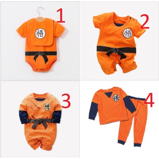 [FREESHIP] QUẦN ÁO TRẺ EM - Bộ budysuit Cosplay SONGOKU cho bé
